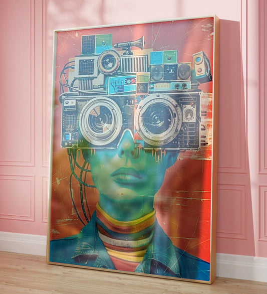 Framed Painting for Color Lovers