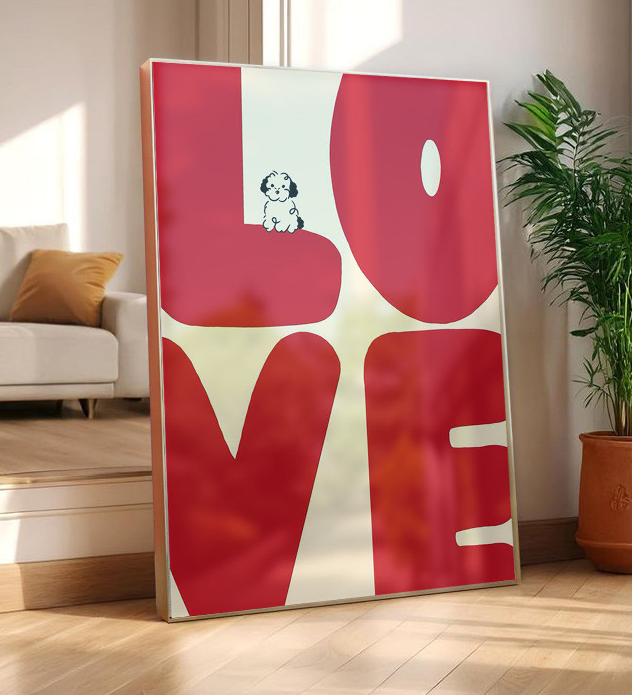 LOVE Special Design Gift Framed Painting