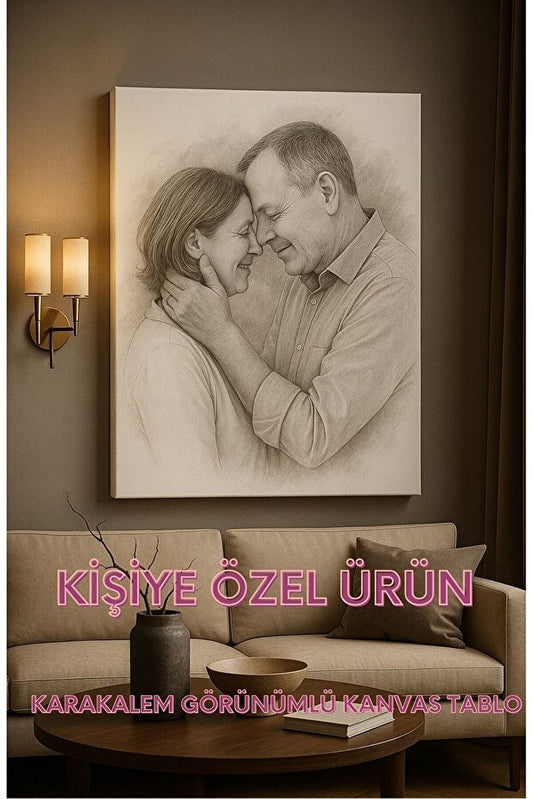 Gift for Your Lover: Canvas Print with 30 Photos