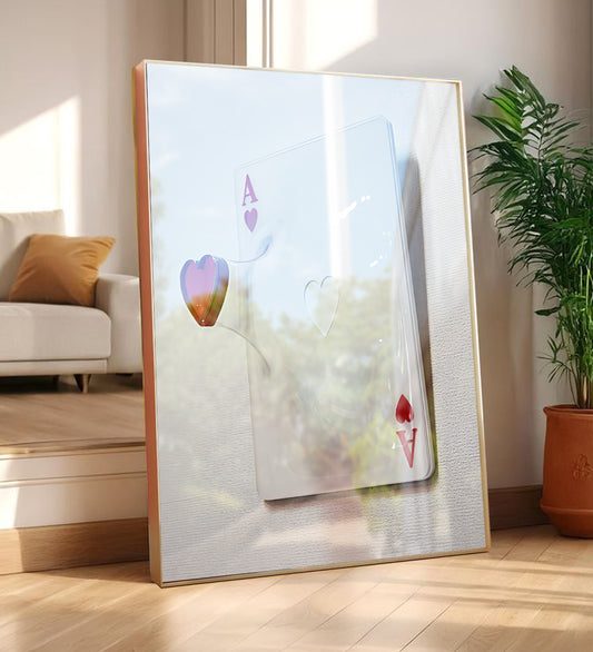 Cup Ace Framed Special Design Painting