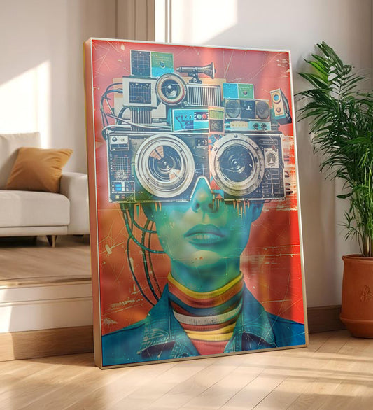 Framed Painting for Color Lovers