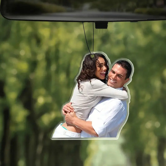 Personalized Acrylic Photo Car Ornament