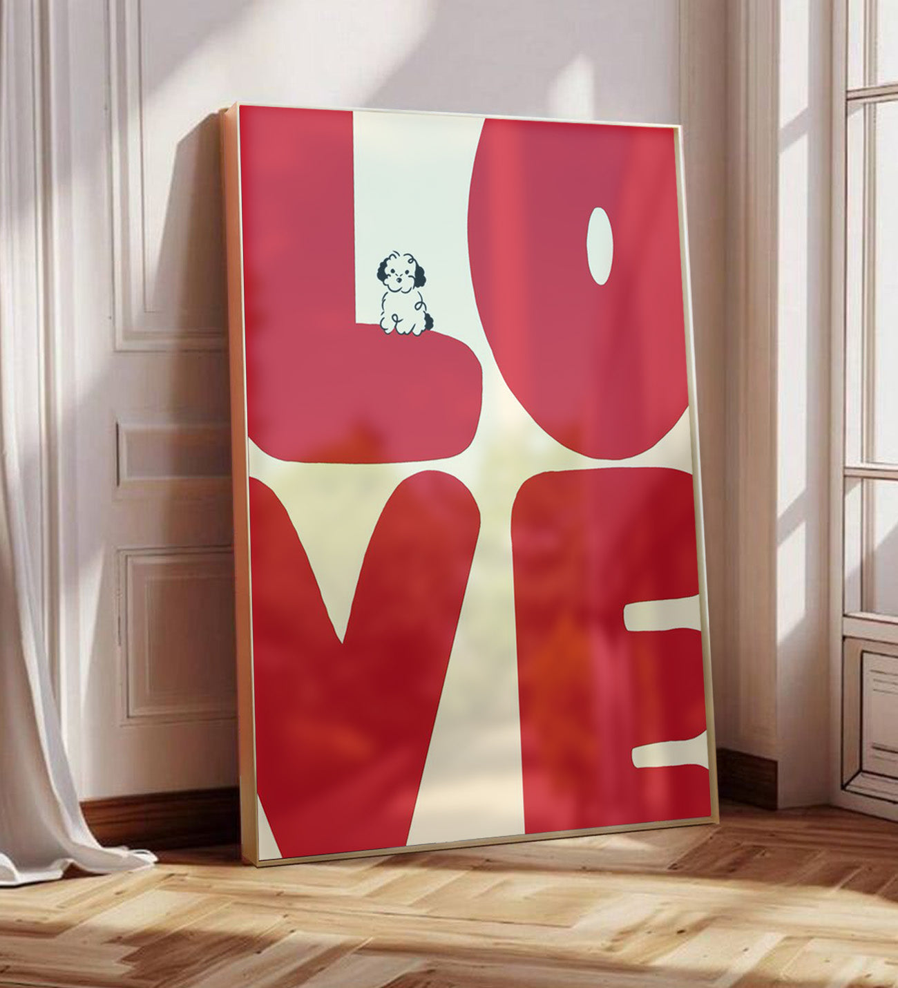LOVE Special Design Gift Framed Painting