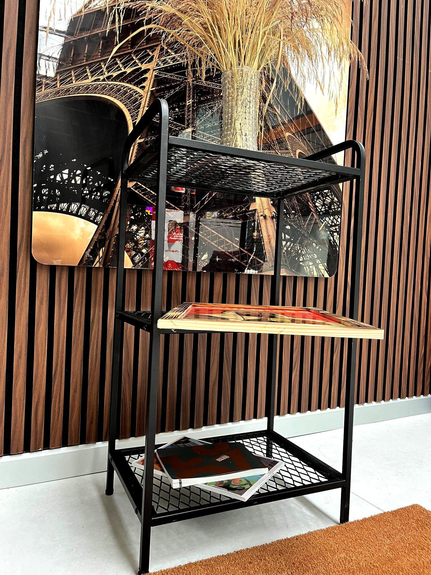 🏠 Çok Amaçlı Metal Raf – Endüstriyel Tasarım 🌟