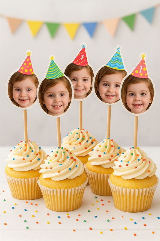 Photo Birthday Party Decorations 15 Pieces