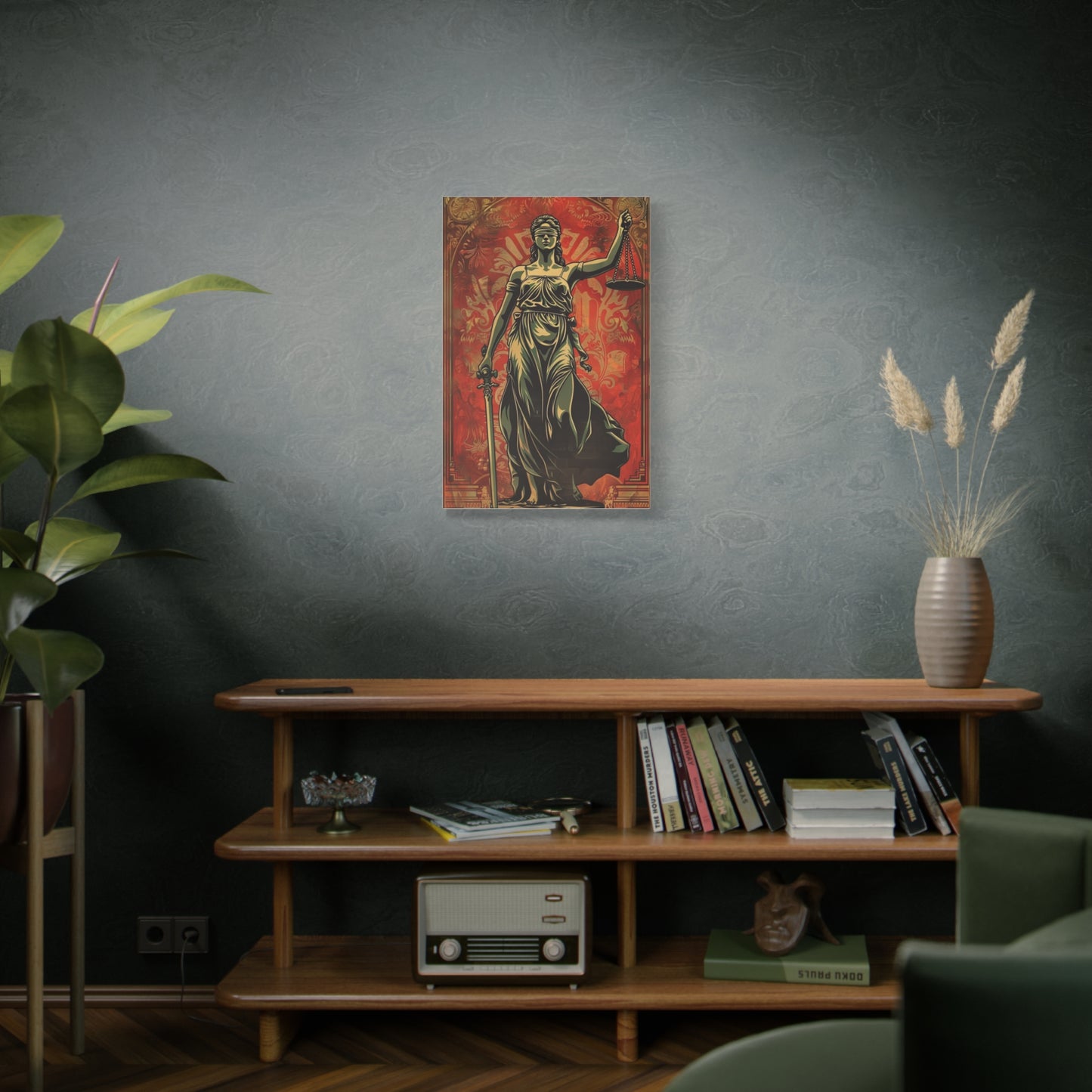 Themis Lawyer Themed Canvas Print