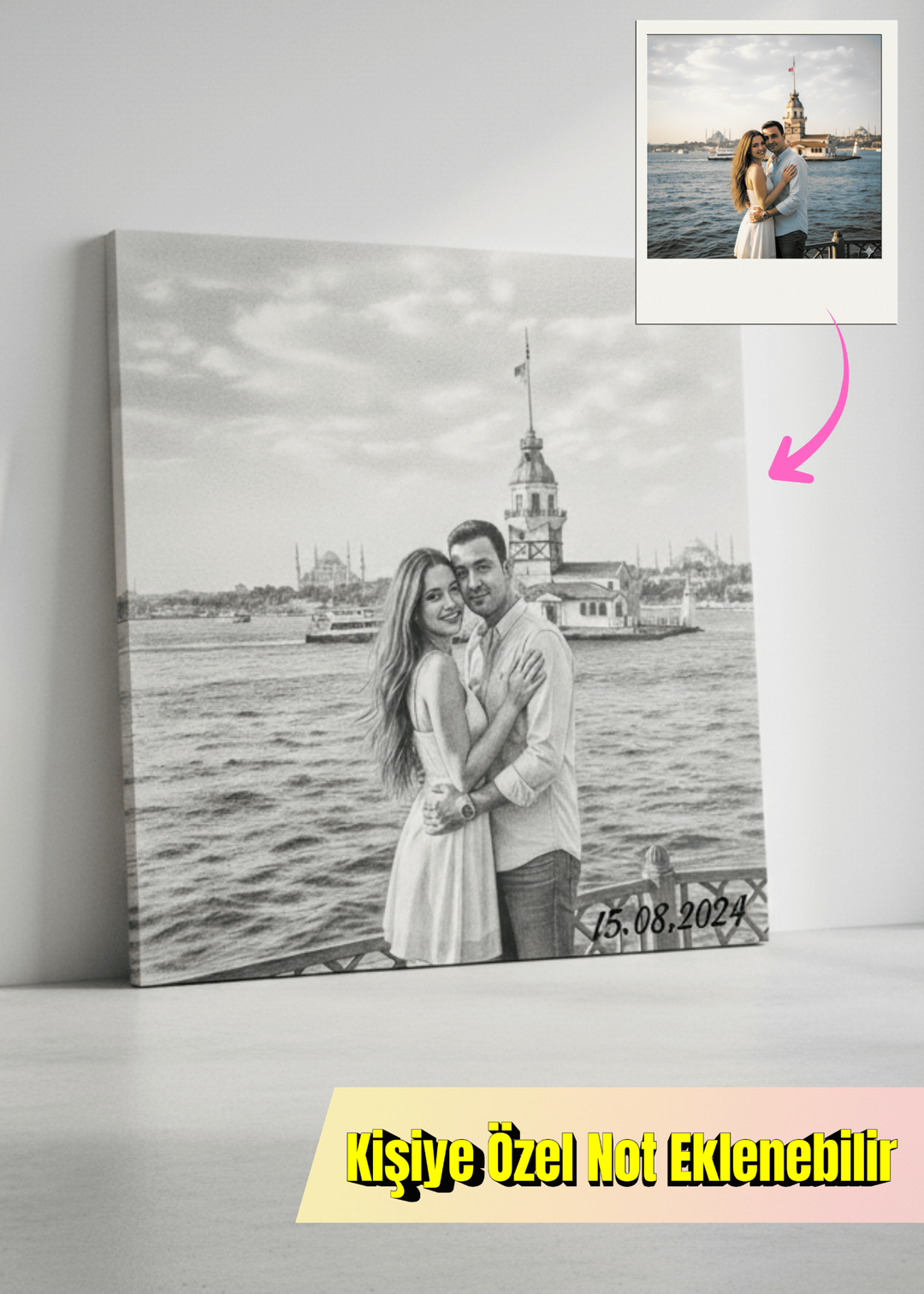 Gift for Your Lover: Canvas Print with 30 Photos