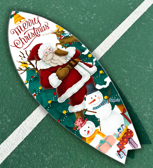 Christmas New Year Decorative Surfboard
