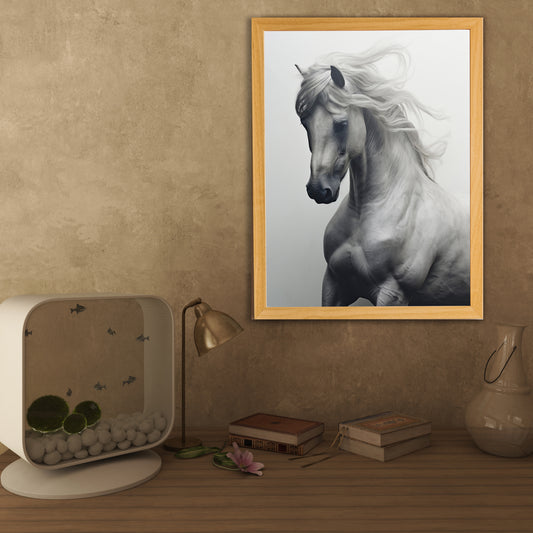 Noble Horse Framed Painting