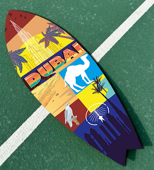 Dubai Decorative Surfboard