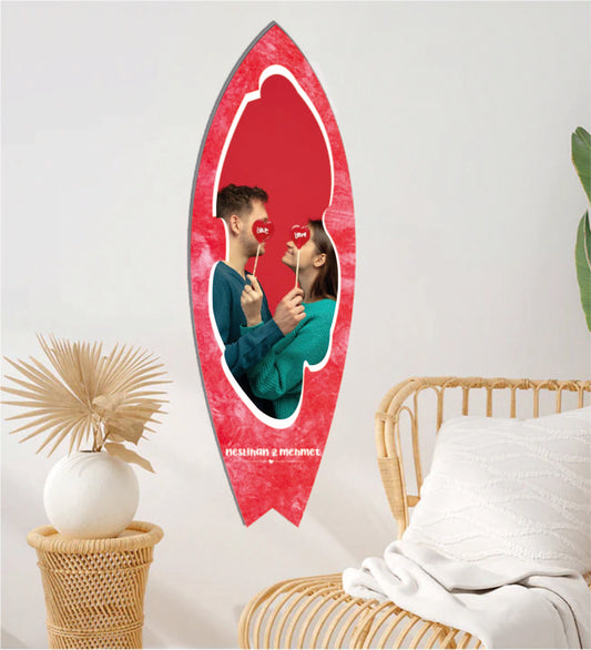 Romantic Personalized Surfboard