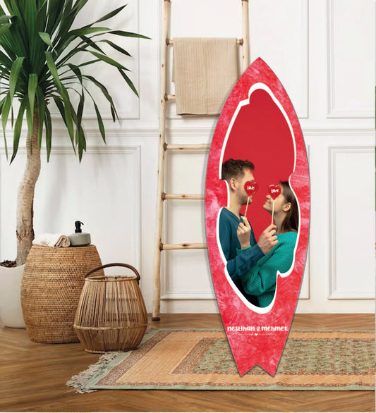 Romantic Personalized Surfboard
