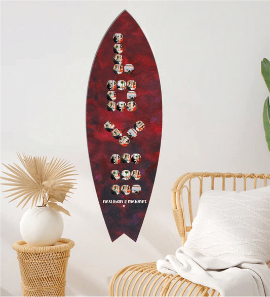 Love Personalized Surfboard