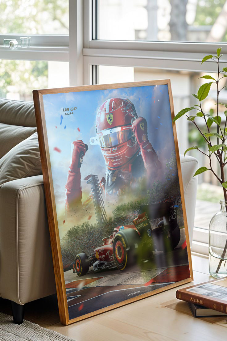 Ferrari Formula 1 – Motorsport Duvar Tablosu