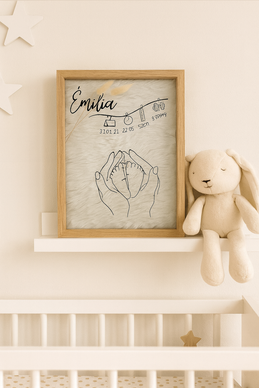 Personalized Baby Design Painting-Newborn