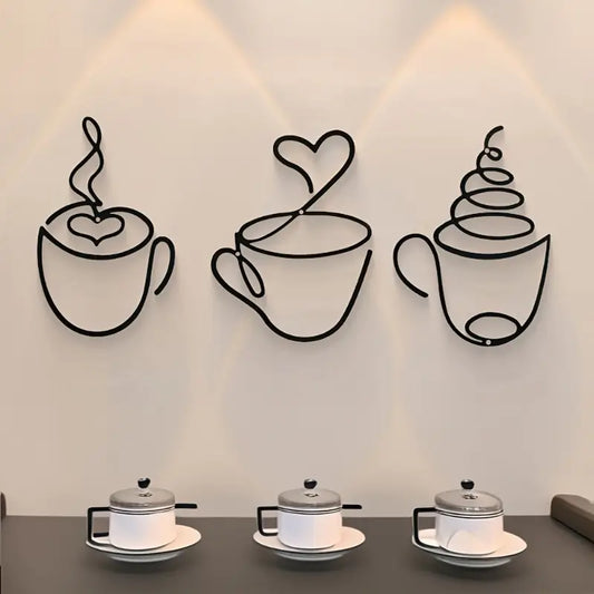 Kitchen Coffee Corner 3 Creative Coffee Wall Decorations