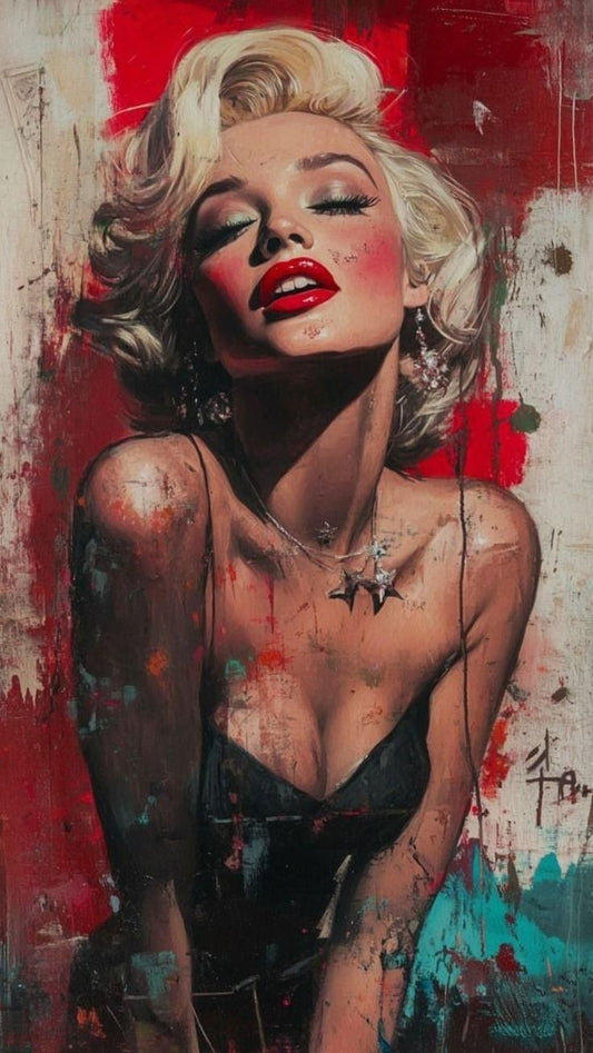 Marilyn Monroe Themed Poster