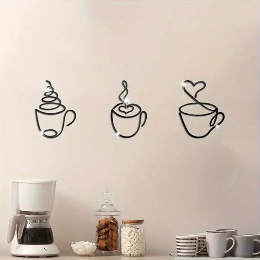 Kitchen Coffee Corner 3 Creative Coffee Wall Decorations