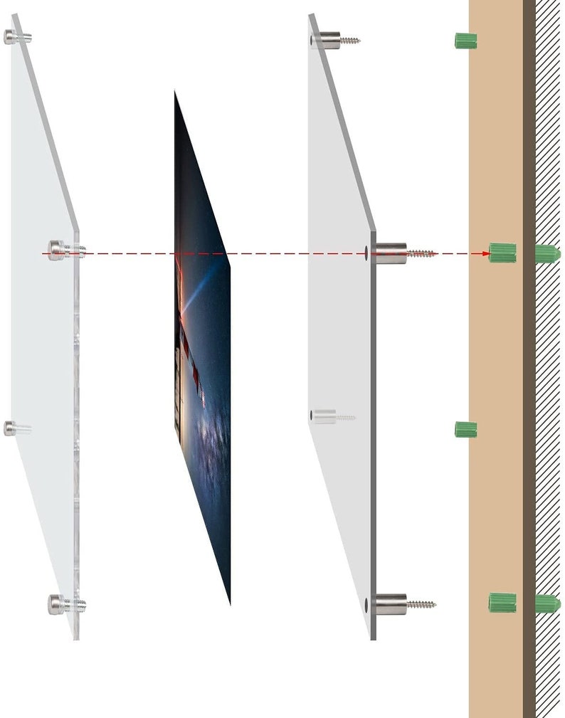 Kişiye Özel Akrilik “Floating” Çerçeve – Modern, Şık & Benzersiz