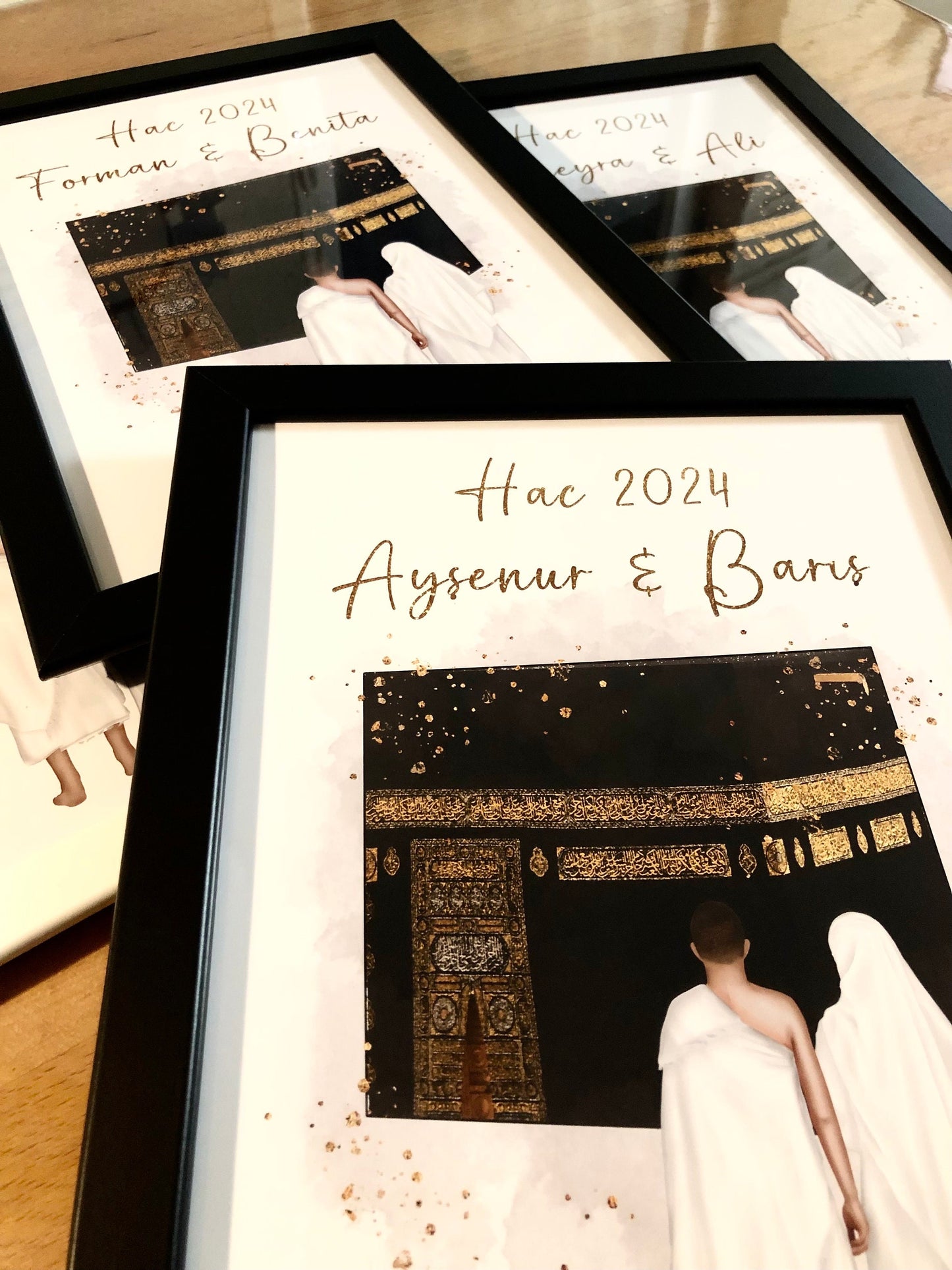 Kişiye Özel Hac ve Umre Temalı Tablo