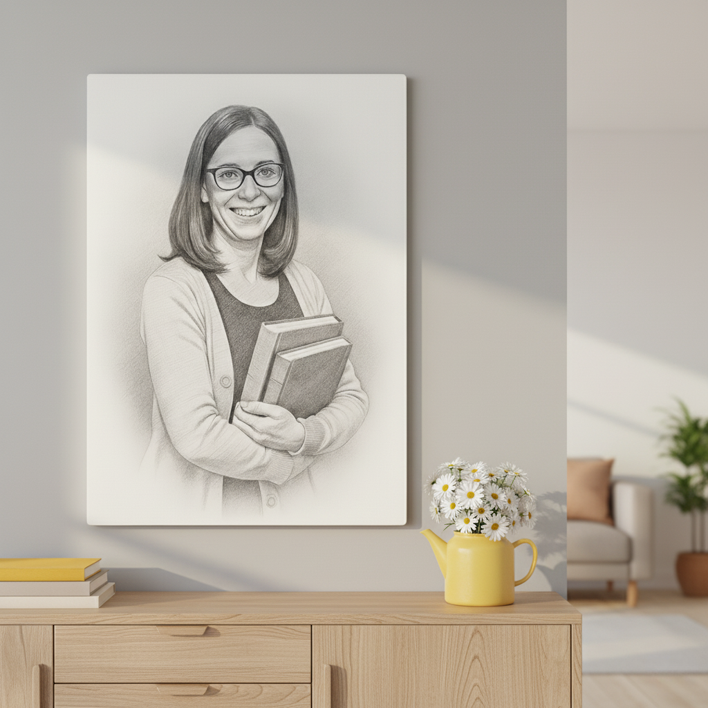Gift for Your Lover: Canvas Print with 30 Photos