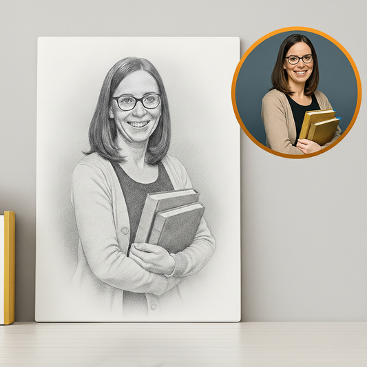 Gift for Your Lover: Canvas Print with 30 Photos