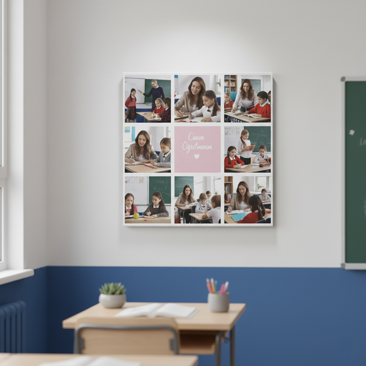 Gift for Your Lover: Canvas Print with 30 Photos