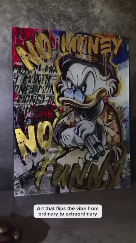 Disney Karakterli Pop-Art Tasarımlı Tablo