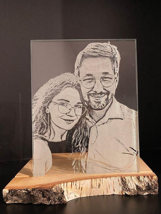 Personalized Plexiglass Photo Frame