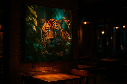 Tiger Themed Lightbox