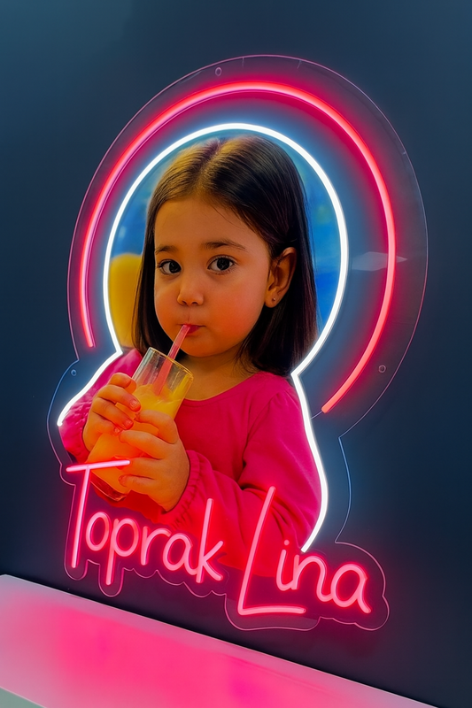 Kişiselleştirilebilir Uv Baskılı Neon Dekorasyon Aydınlatma
