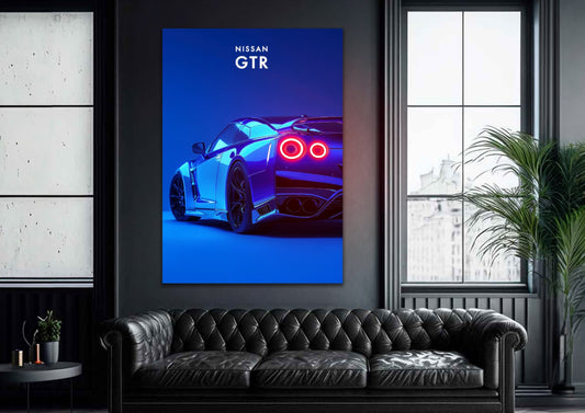Nissan GTR Neon Işıklı Tablo