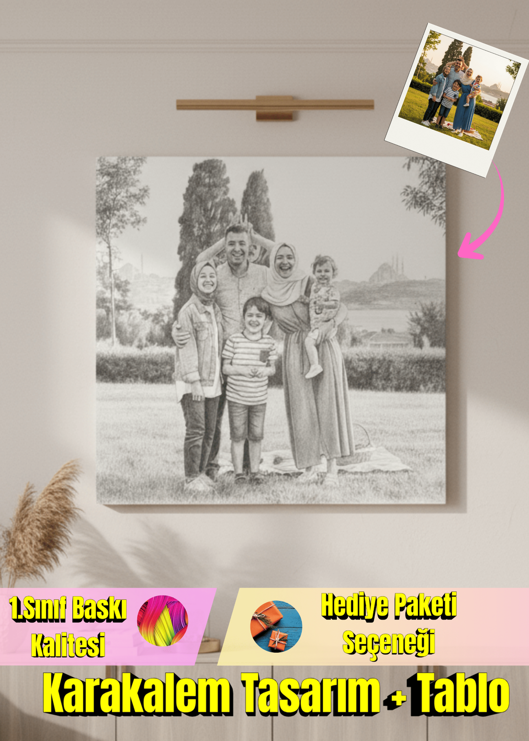 Gift for Your Lover: Canvas Print with 30 Photos