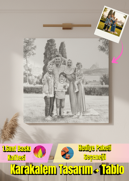 Gift for Your Lover: Canvas Print with 30 Photos