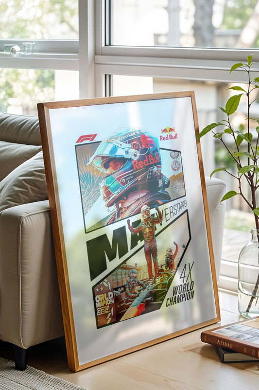 Red Bull Racing F1– Max Verstappen Kutlama Sahnesi (Ofis & Garaj)- Tablo