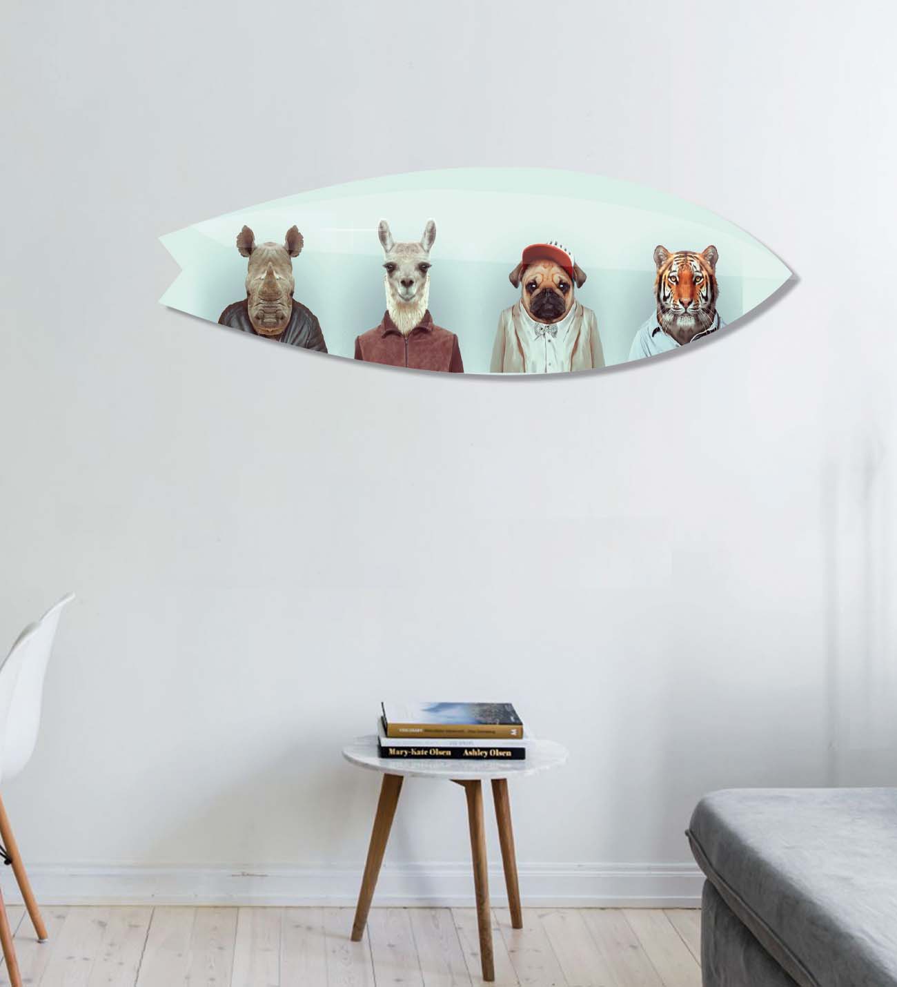 Modern Dekoratif Sörf Tahtası