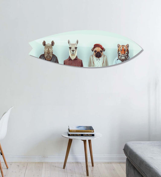 Modern Dekoratif Sörf Tahtası