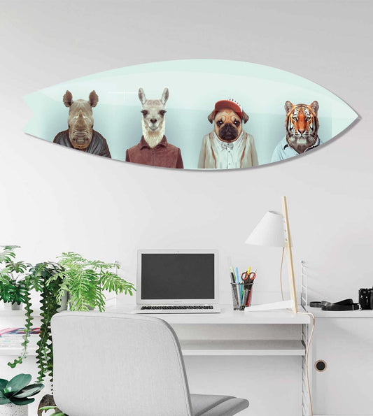 Modern Dekoratif Sörf Tahtası