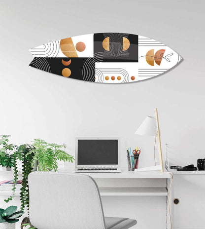Modern Minimal Sörf Tahtası Özel Tasrım