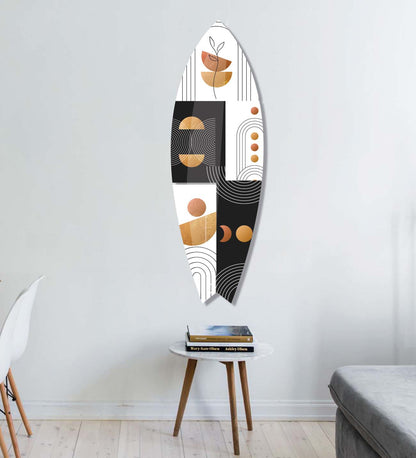 Modern Minimal Sörf Tahtası Özel Tasrım