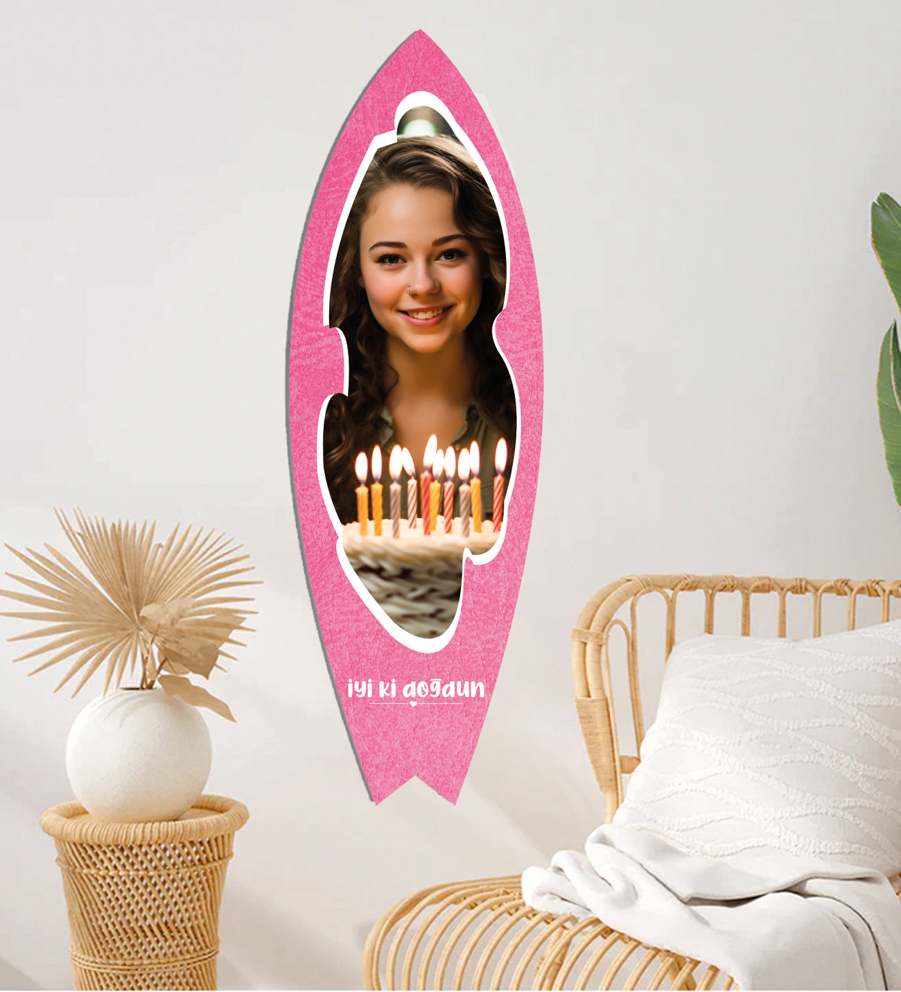 Customizable Birthday Surfboard