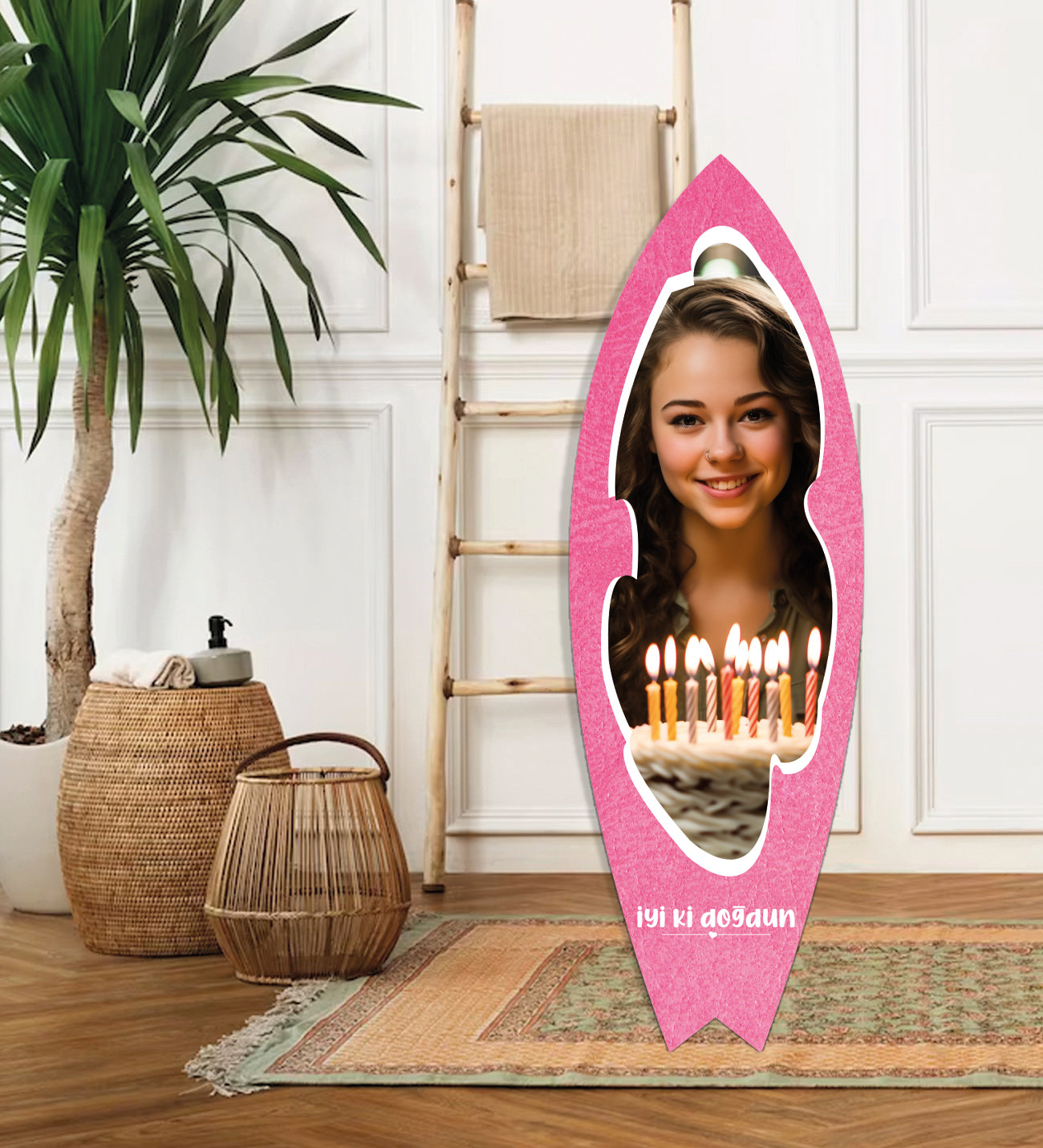 Customizable Birthday Surfboard