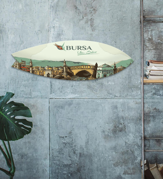 Bursa İkonik Temalı Sörf Tahtası