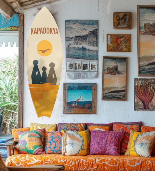 Cappadocia Decorative Surfboard