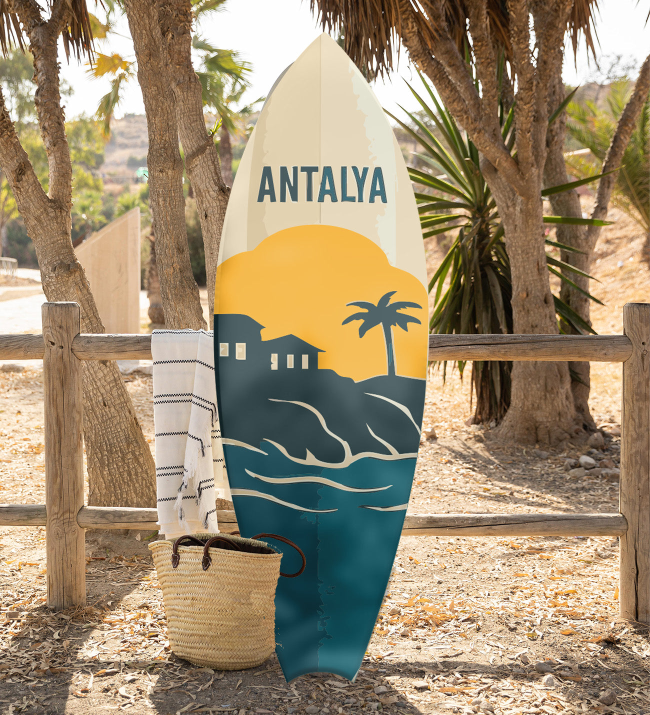 Antalya Dekoratif Sörf Tahtası