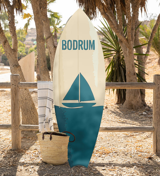 Bodrum Decorative Surfboard