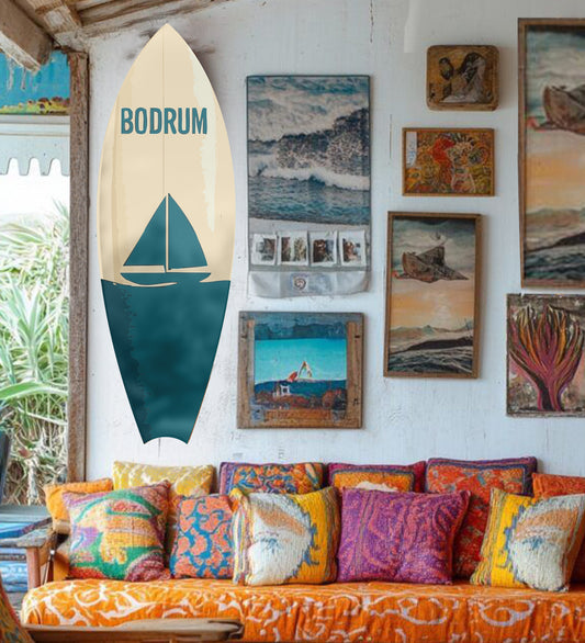 Bodrum Decorative Surfboard