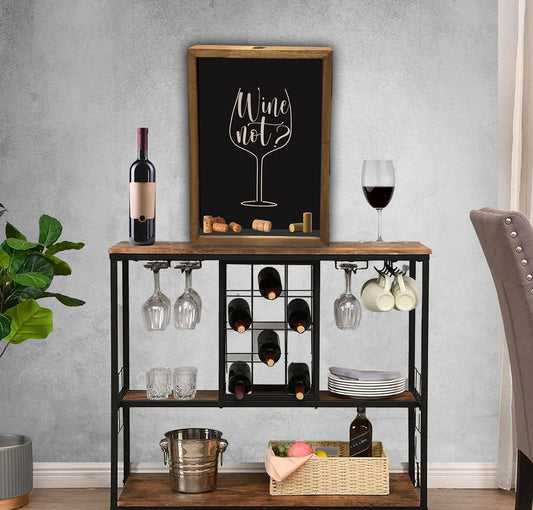 Wine Not Delikli Şarap Mantarı Biriktirme Ahşap Tablo – Dekoratif  Hediye