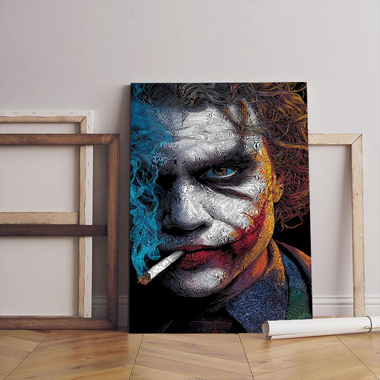 Joker Modern Sanat Kanvas Tablo