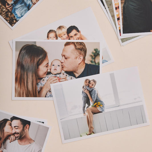 Personalized Classic Card Printing Photo Print Gift (10x15 CM with 9 - 18 - 25 - 50 Piece Options)